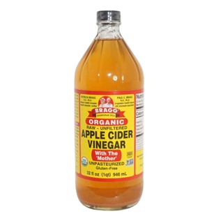 BRAGG / Organic Apple Vinegar  แอปเปิ้ลน้ำส้มสายชู แบร็ก