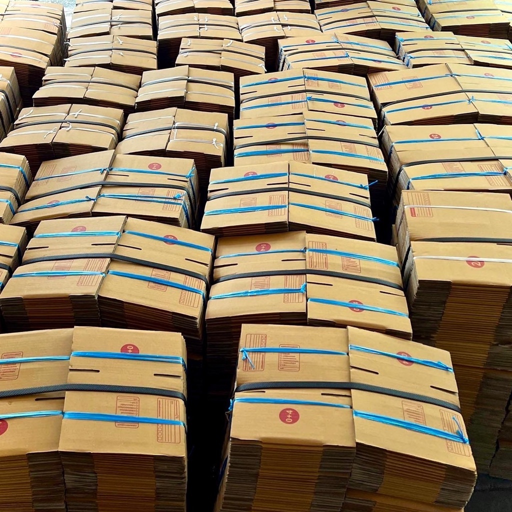 กล่องไปรษณีย์ เบอร์ F เล็ก (แพ็คละ20ใบ) กล่องพัสดุ กล่องไปรษณีย์ฝาชน - รูปที่ 4