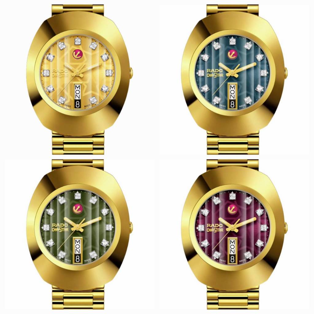 RADO Diastar Original นาฬิกาข้อมือ Automatic หน้าปัดลายดาว พลอย 11 เม็ด R12413503 / R12413523 / R12413533 / R12413573