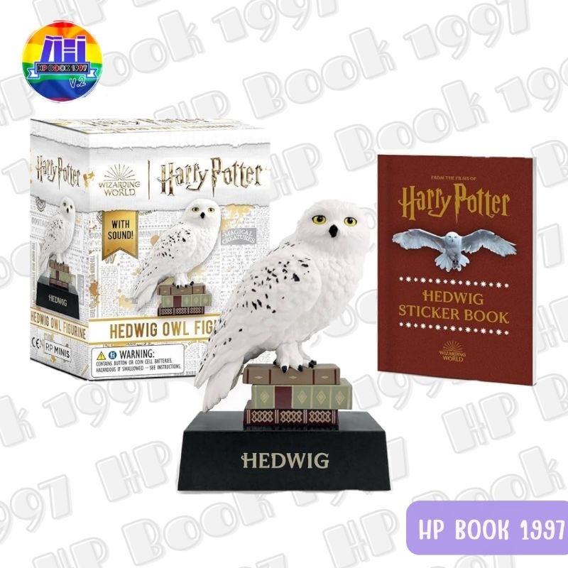 Harry Potter - Hedwig Owl Figure with Sound : แฮร์รี่พอตเตอร์ - โมเดล นกฮูก เฮดวิก มีเสียง (แท้มือหนึ่ง)