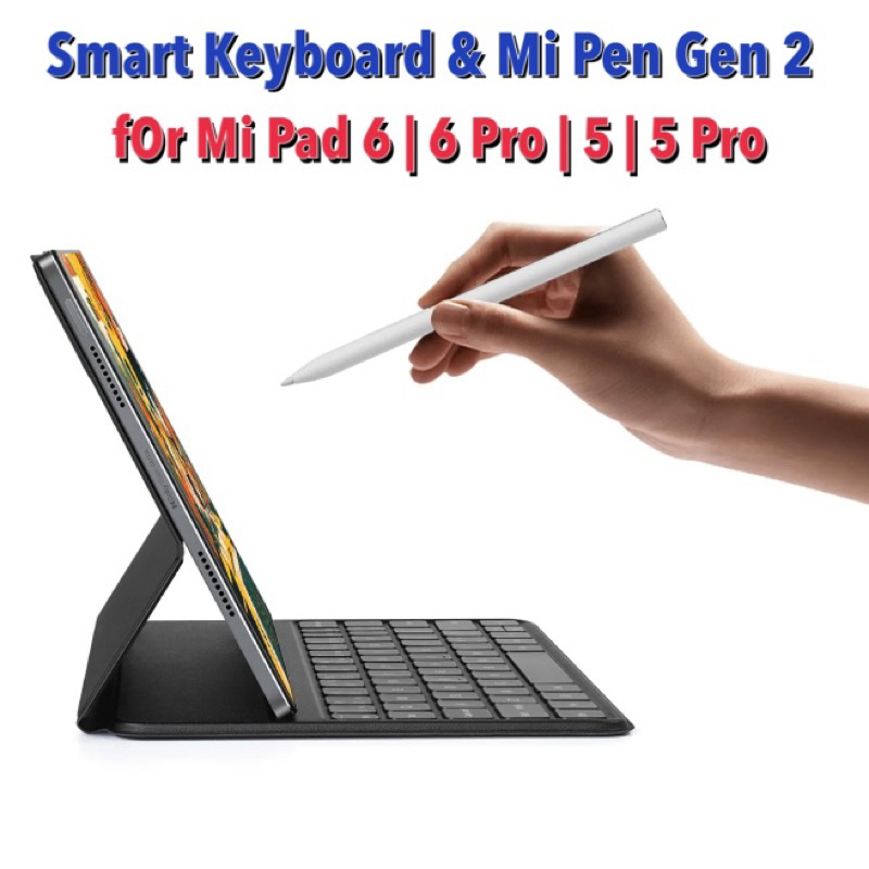 [Hot] Xiaomi Mi Pad Smart Pen Gen 2 for Pad 6 5 | Keyboard Case for Pad6 Pad5 Pad 6 5 Pro by MobileCafe