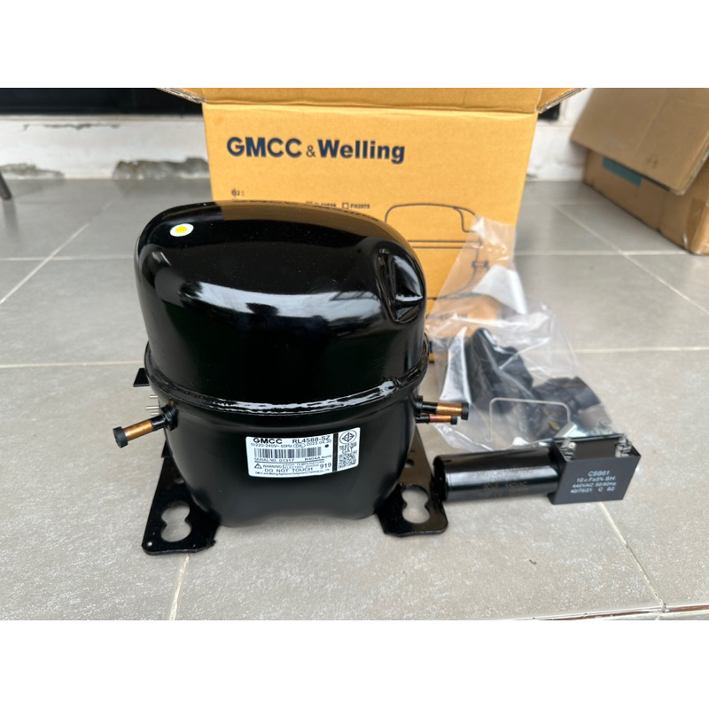 คอมเพรสเซอร์ตู้เย็น ตู้แช่ HITACHI / GMCC รุ่น RL4588 -SZ ,1/2HP,220V,R404A