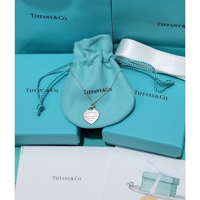 Tiffany 🩵  🩵 Return Heart Tag มือสองของแท้ 💯 ✔️ ป้ายคิง