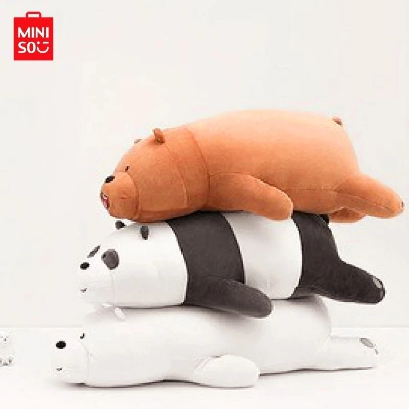 Miniso หมีนอน วีแบร์ แบร์ ขนาดของน้องกำลังน่ากอดตัวแน่นแน่น ขนาด 54&80cm ลิขสิทธิ์แท้