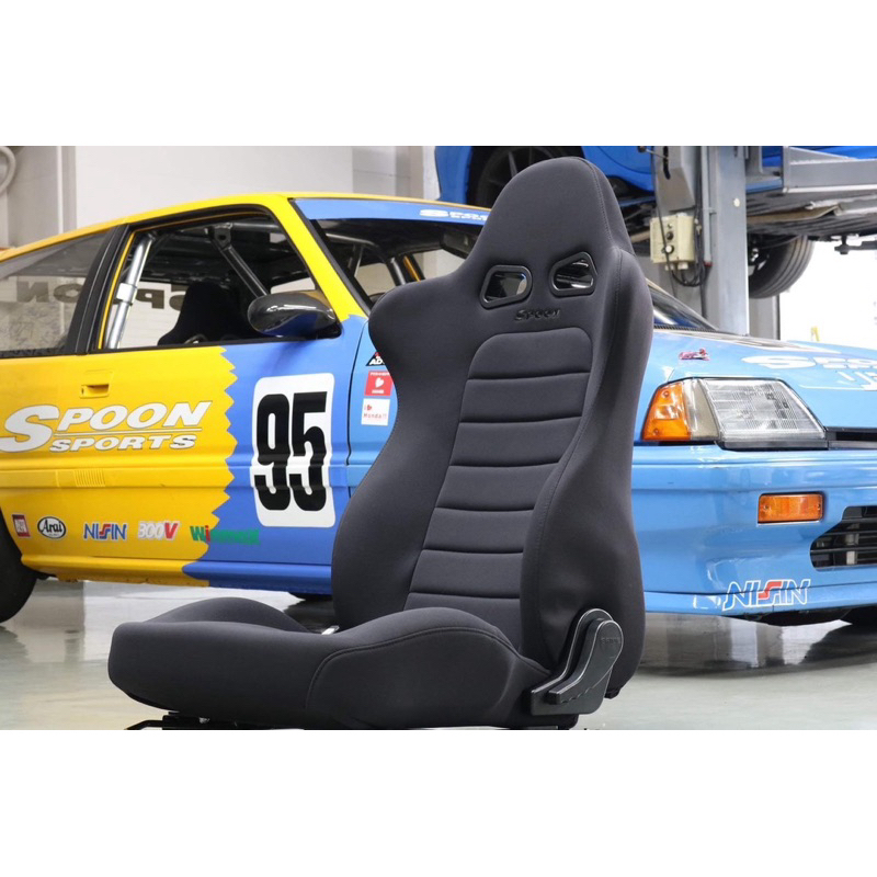 เบาะ SPOON SPORTS COMFORT BUCKKET SEAT แท้ มือหนึ่ง เบาะแต่ง เบาะซิ่ง เบาะรถ สปูน สปอร์ต Embroidered