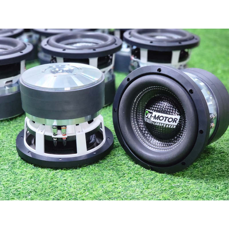 ซับ8นิ้ว DK MOTOR 8” 180/20/3 v.3”  4+4ohm ตัวTop ดอกเบส ดอกซับ วูฟเฟอร์ ลำโพงซับรถยนต์ subwoofer dk