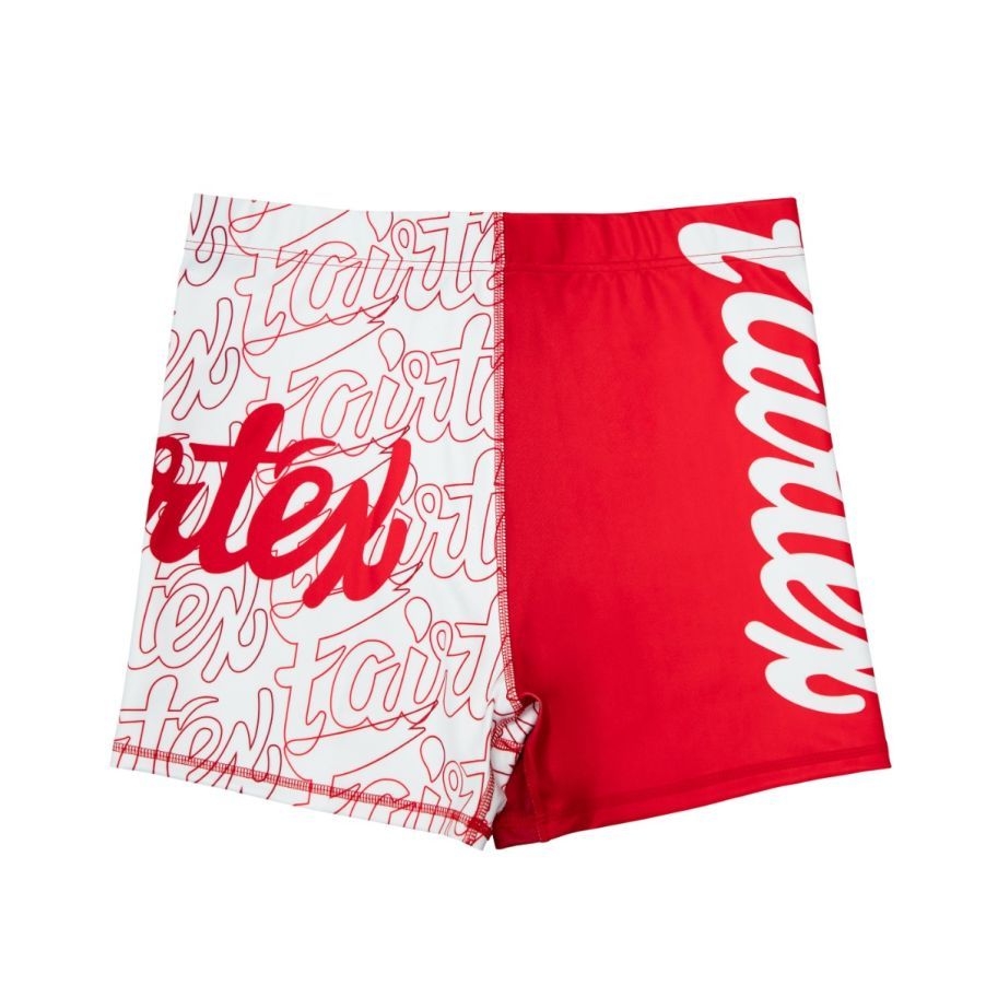 กางเกงรุ่น CP6 Fairtex Vale Tudo Shorts For Women - Red