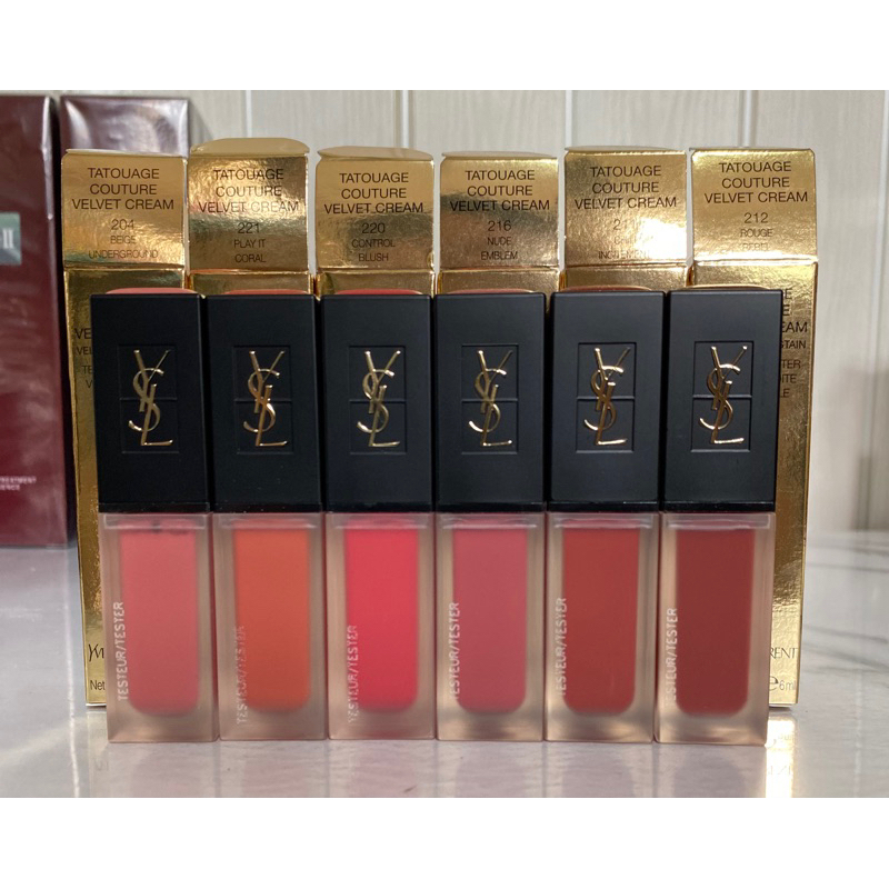 (ป้ายไทย พร้อมส่ง) Ysl Tatouage Couture Velvet Cream