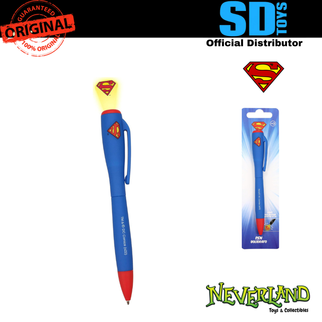 SD Toy DC Comics Superman Projector Pen with Light