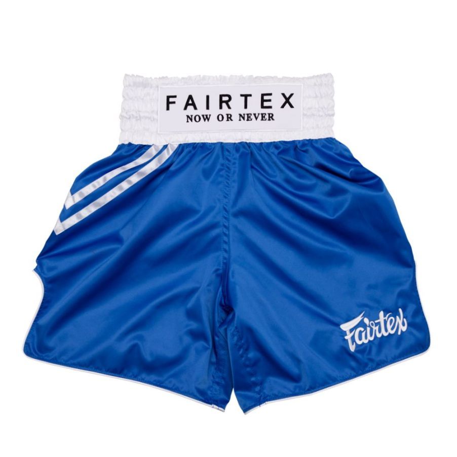 กางเกงมวย Fairtex Boxing Trunks - BT2009 "Classic Blue"