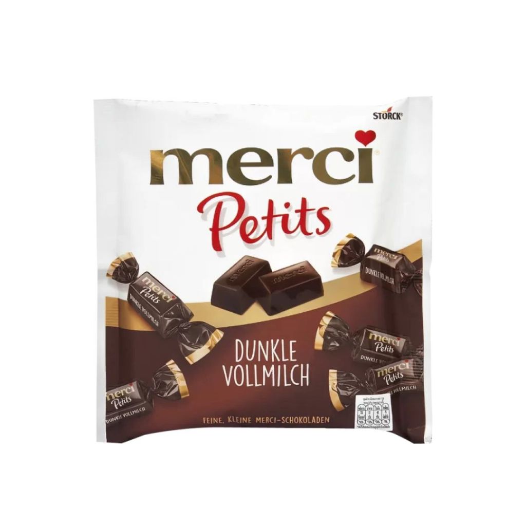 Merci Petits Dark Cream / เมอร์ซี่ เพอทิตส์ ดาร์ก ครีม (ดาร์กช็อกโกแลต) 125 กรัม