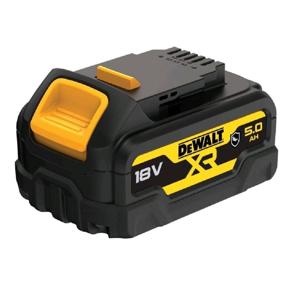 DEWALT 🇹🇭 แบตเตอรี่ 18V(20V Max) ความจุ 5.0AH รุ่น DCB184G-B1 รุ่นทนน้ำมัน อุปกรณ์เครื่องมือช่าง งาน