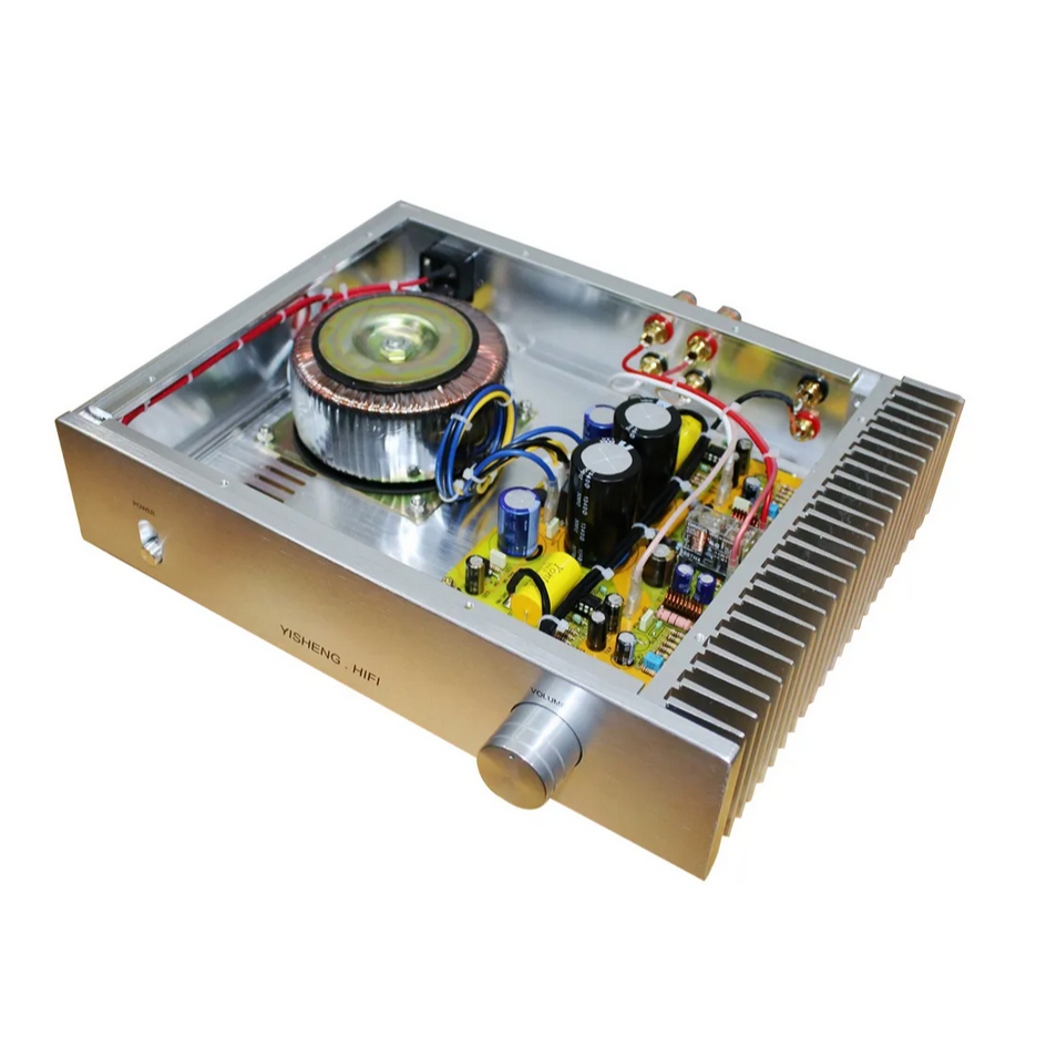 LM3886 2.0 channel audio Gainclone Power Amplifier OPALM4562 60W+60W