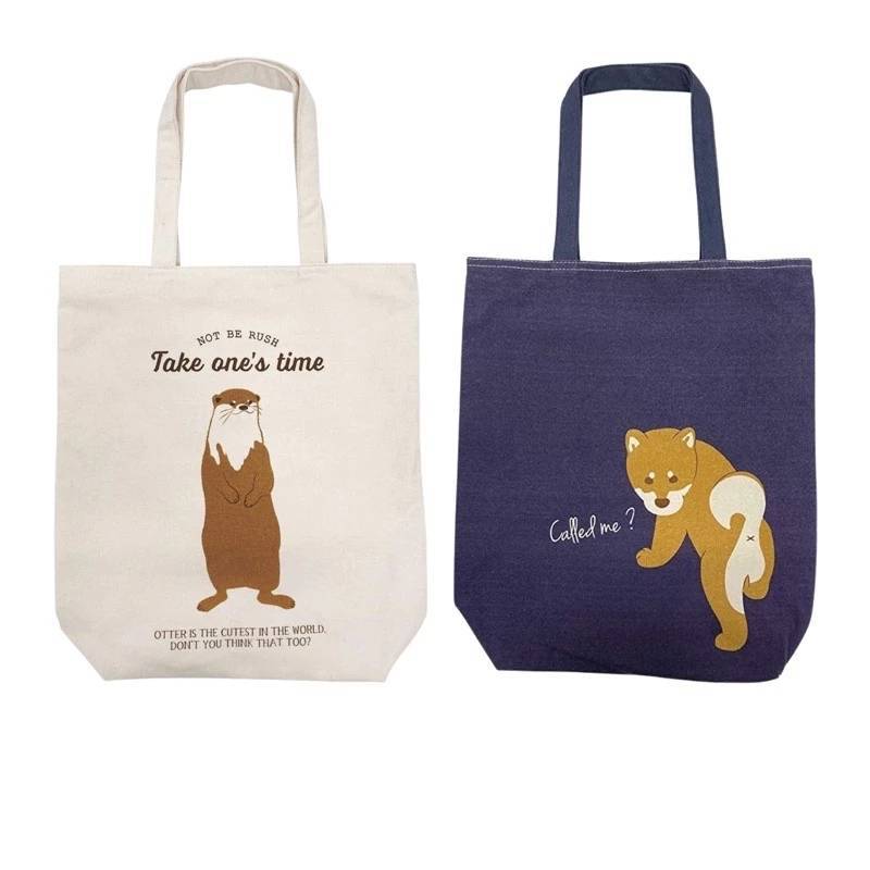 กระเป๋าผ้า Canvas Tote (แบบมีซิป)🇯🇵
