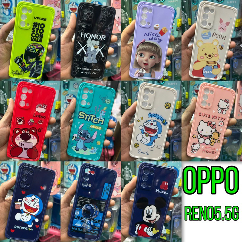 CASE เคส OPPO RENO5 .5G TPU การ์ตูน