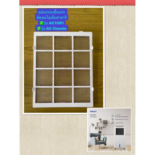 HATARI อะไหล่พัดลมไอเย็นฮาตาริ แผ่นกรองชั้นแรกด้านหลัง รุ่น …