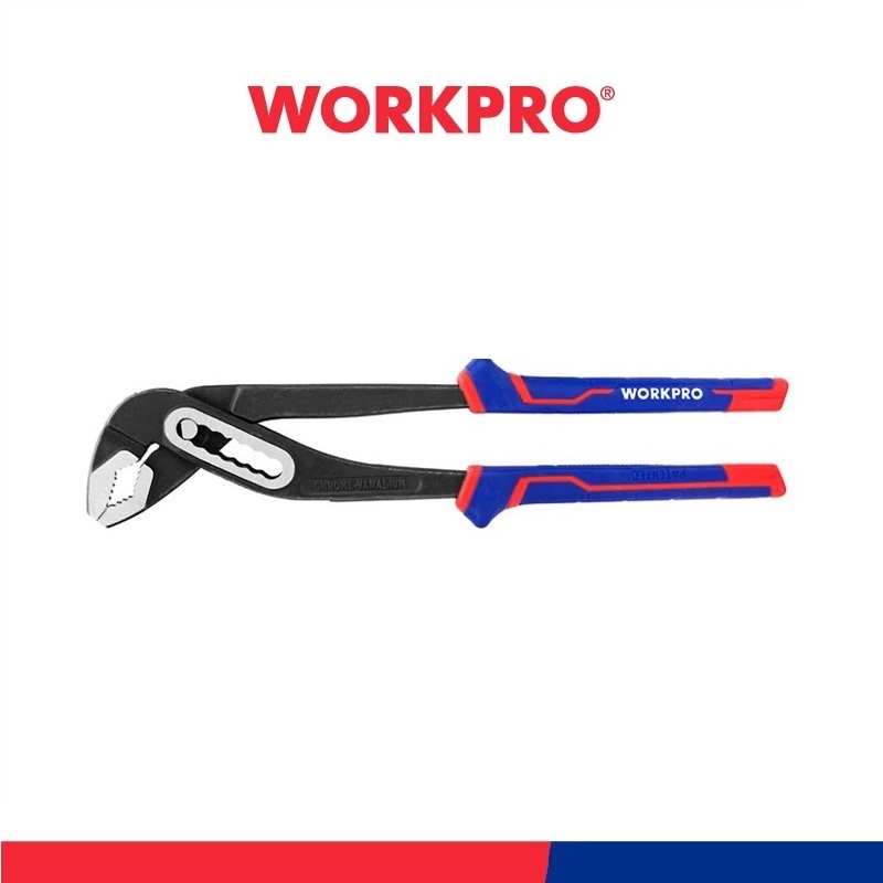 WORKPRO คีมคอม้า คีมจับท่อ V-JAW ขนาด 300 มม. (12") รุ่น WP231029