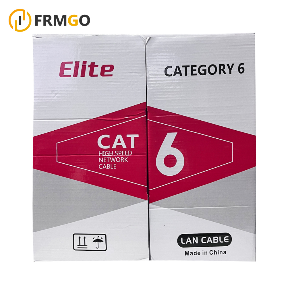 สายแลนอินเทอร์เน็ต305m  RJ45 CAT6  10Gbps ความเร็วสูง สายแบน วิ่งเต็มสเปก สำหรับเราเตอร์ คอมพิวเตอร์ สวิตช์ โทรทัศน์