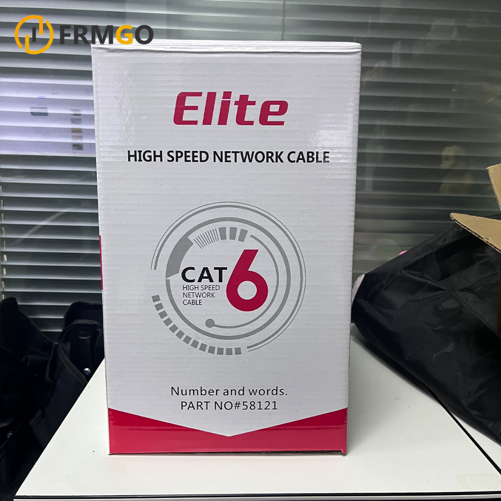 สายแลนอินเทอร์เน็ต305m  RJ45 CAT6  10Gbps ความเร็วสูง สายแบน วิ่งเต็มสเปก สำหรับเราเตอร์ คอมพิวเตอร์ สวิตช์ โทรทัศน์