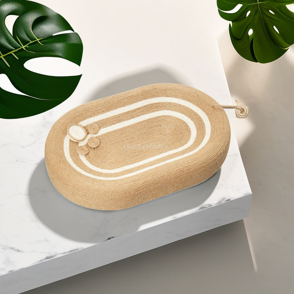 ที่ลับเล็บแมว 3in1 ขนาดใหญ่ ของเล่นแมว ที่ลับเล็บแมว ที่ฝนเล็บแมวรวมฟังก์ชันขูดเล็บ ลับเล็บ และของเล่นแมว ใช้เป็นครอกแมว - รูปที่ 4