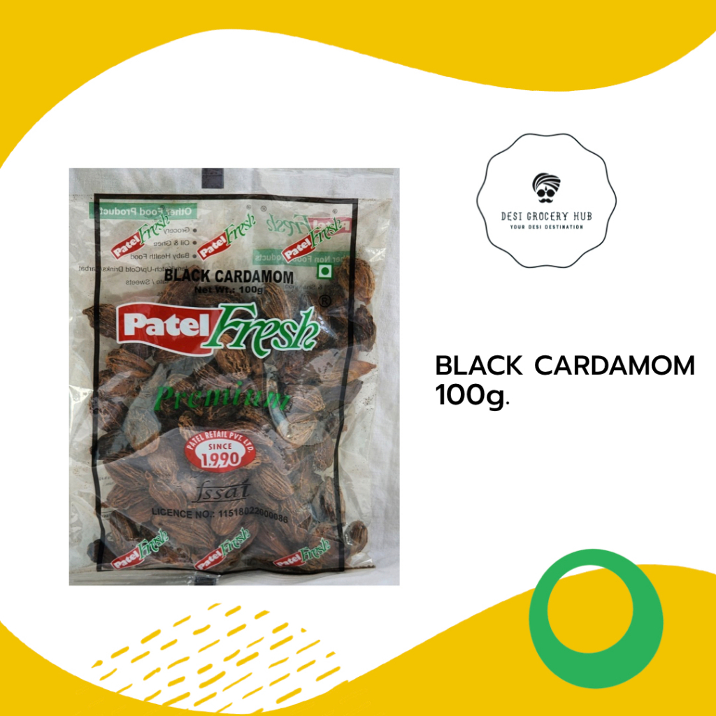 เครื่องเทศ เครื่องปรุง BLACK CARDAMOM (100 GM)