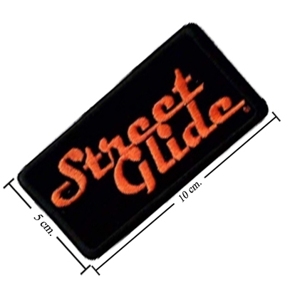 อาร์มปัก Harley Davidson Street Glide ฮาร์เล่ย์-เดวิดสัน ตัวรีดติดเสื้อ อาร์มรีดติดเสื้อฮาร์เล่ย์-เดวิดสัน
