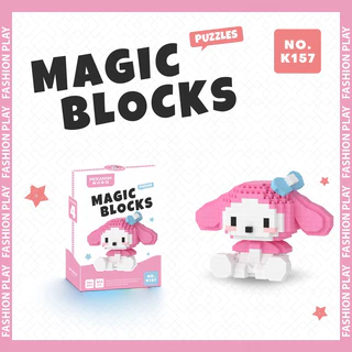 ของเล่นตัวต่อซาริโอมาใหม่มี6แบบพร้อมส่ง ไซส์ L ของเล่นตัวต่อซาริโอมาใหม่มี6แบบพร้อมส่ง ไซส์ L