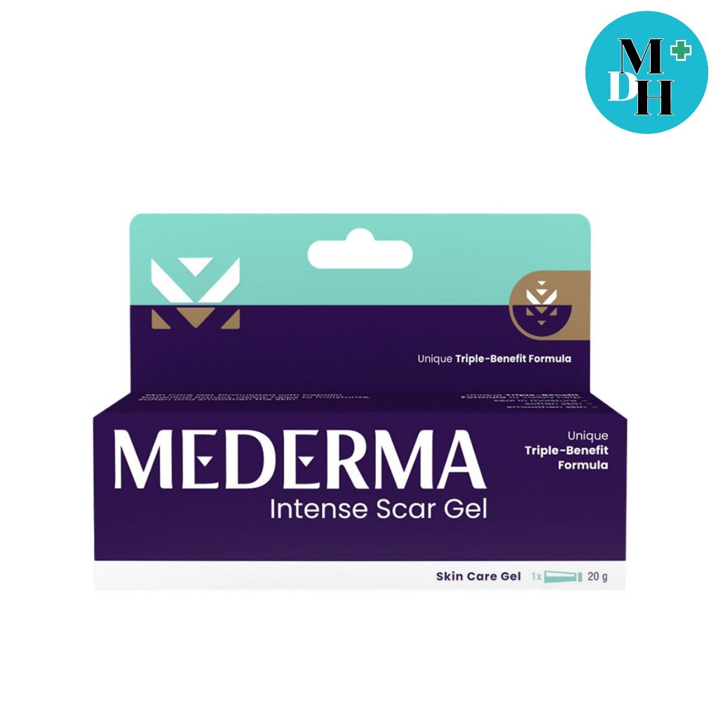 MEDERMA Intense Gel 20 G ครีมรักษาแผลเป็นจากสิว รอยผ่าตัด หลังคลอด (06874)