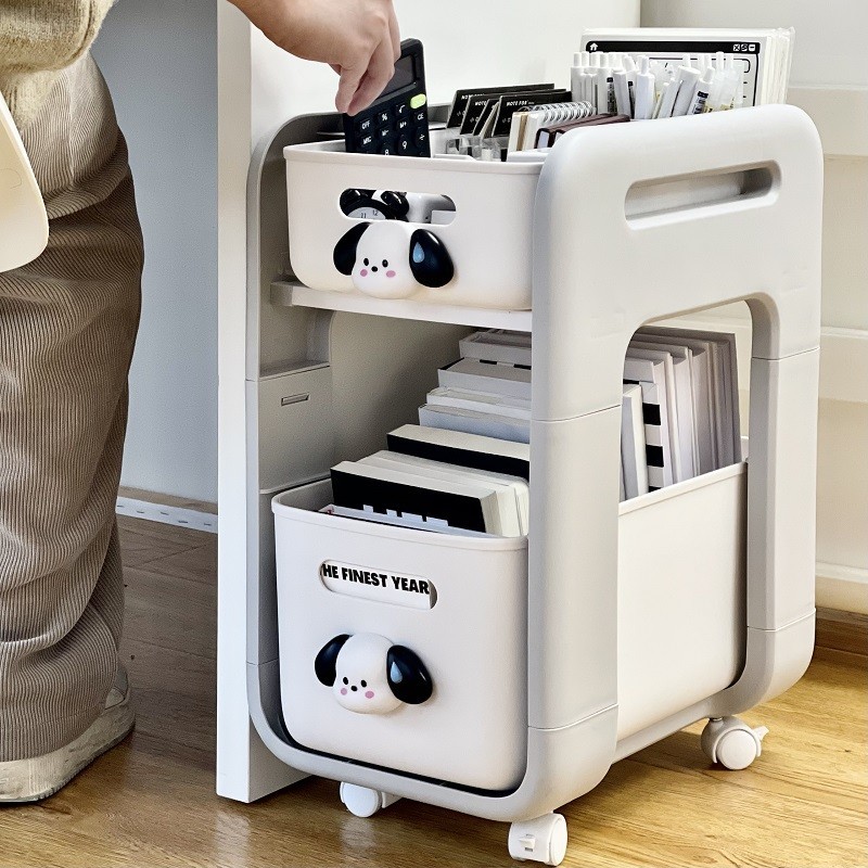 ชั้นวางของ  ชั้นเก็บของเอนกประสงค์  ลิ้นชักเก็บของ ชั้นเก็บของ ชั้นวางของใต้โต้ะทำงาน ที่ใส่หนังสือใต้โต๊ะ ชั้นวางของมีล