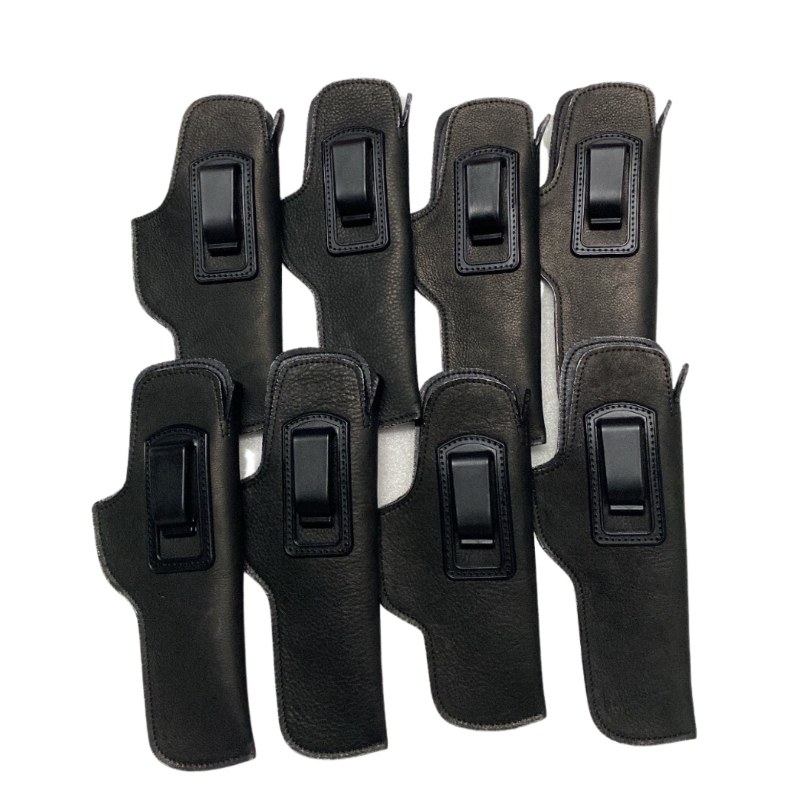 ซองปืนพกในหนังเเท้100% หนังชามัวร์  คลิบโพลิเมอร์ มีทั้งข้างซ้ายขวา (glock cz 357 38 911 P365 Lcp  P320*ทุกรุ่น*)