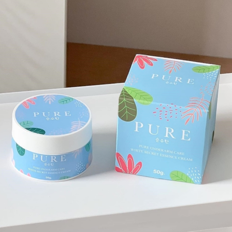 แท้ Pure ครีมทารักแร้ขาว วงแขนเรียบเนียน