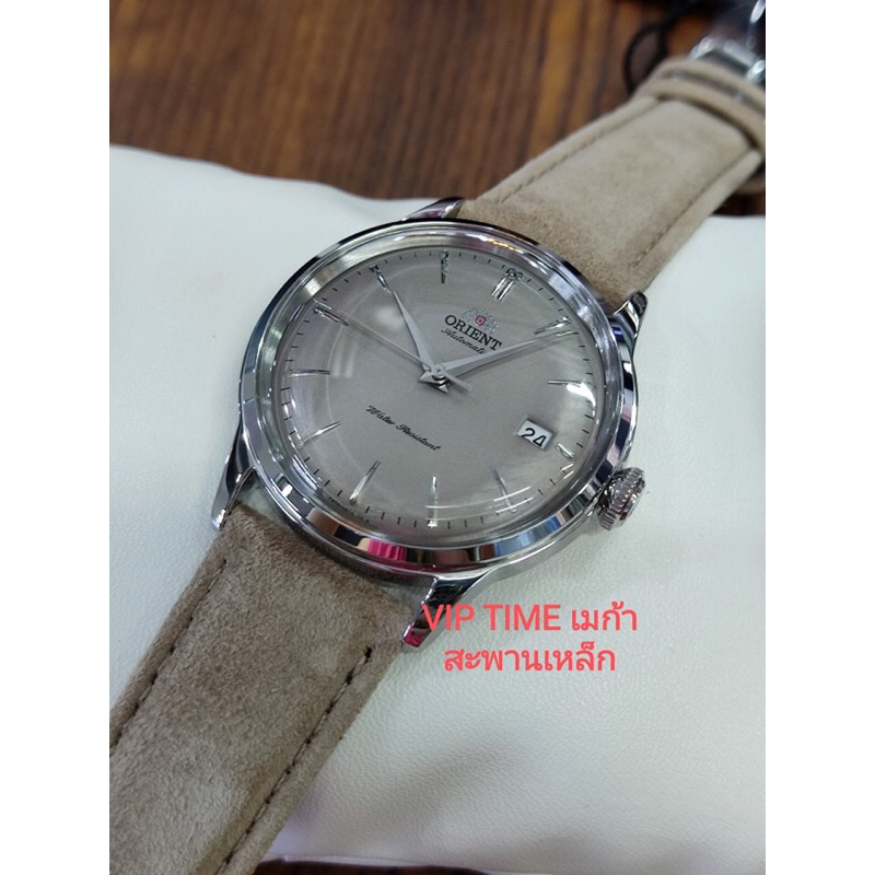 นาฬิกา Orient Bambino 38mm Limited Edition รุ่น RA-AC0M07N สีDOVE GREY