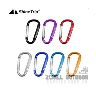 Shine Trip คาราบิเนอร์​​ รูปทรง​ D​ อลูมิเนียมอัลลอยด์ สีสันสดใส ความแข็งแรงสูง การใช้งานอเนกประสงค์