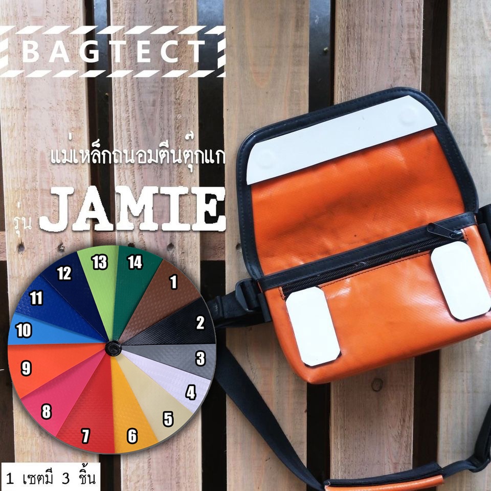 (พร้อมส่ง) แม่เหล็กถนอมตีนตุ๊กแกกระเป๋าFreitag รุ่น Jamie (F153) (F40) (ไม่รวมกระเป๋า)