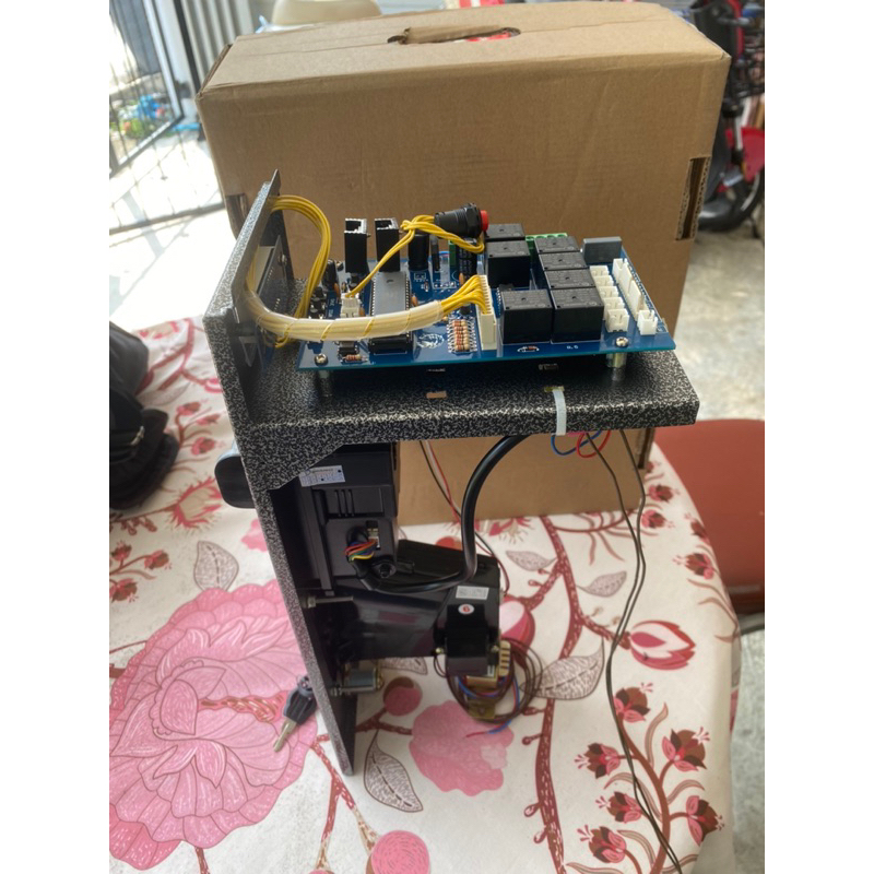 กล่องหยอดเหรียญรับธนบัตร ตั้งเวลาตัดไฟ220V - รูปที่ 4