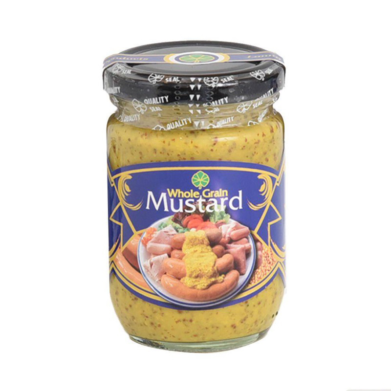 🇹🇭Lanna whole grain mustard 240g. โฮลเกรนมัสตาร์ดของไทย ลานนามัสตาร์ด