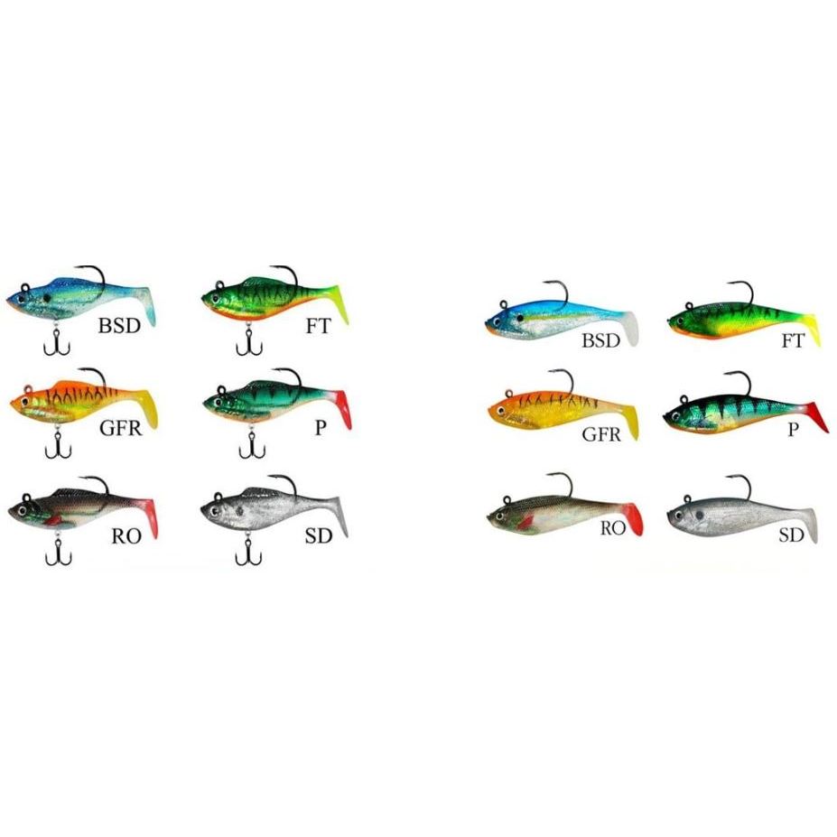 WEEBASS เหยื่อปลายาง - รุ่น WRSS 3นิ้ว  แพ็คคู่ ขนาด  3 นิ้ว - รูปที่ 5