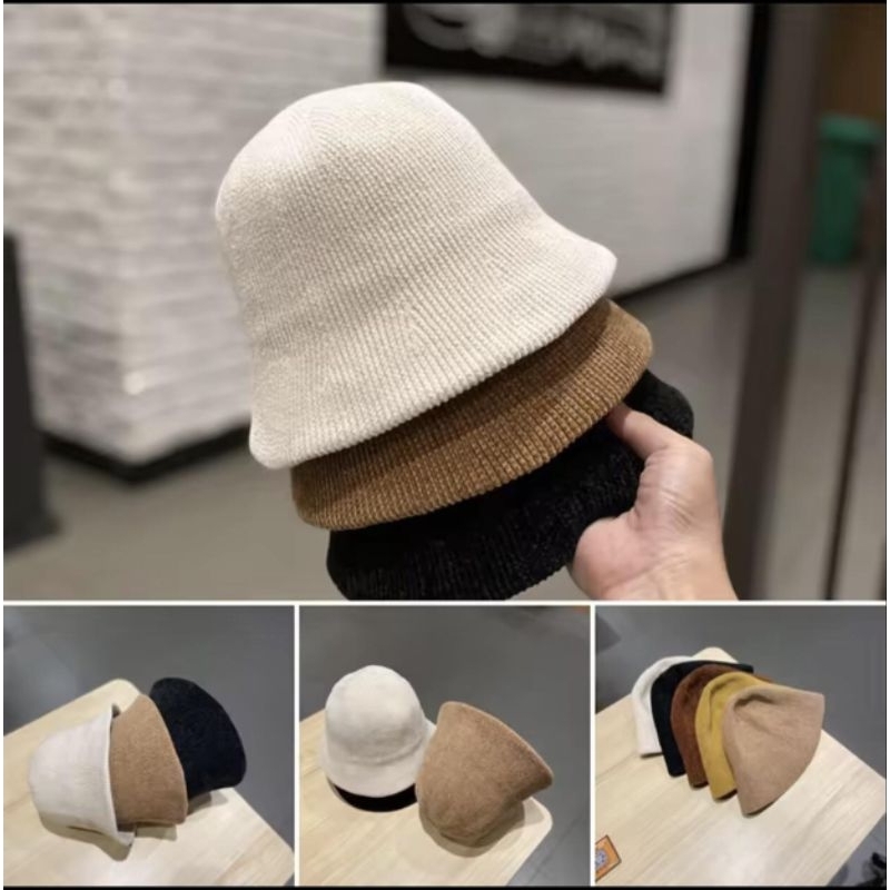หมวกบักเก็ตปีกแคบผ้าฝ้ายคุณภาพดีพร้อมส่งในไทย