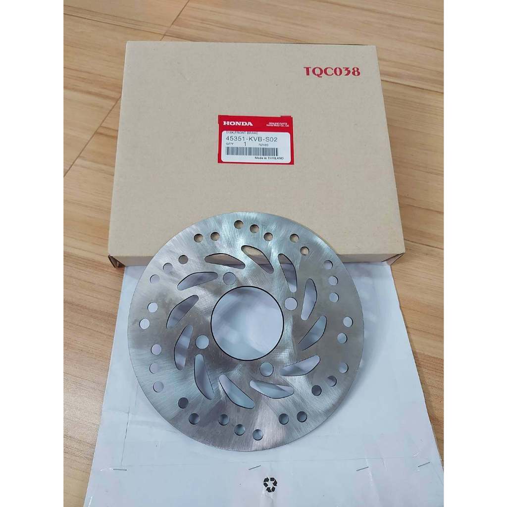 จานดิสเบรคหน้า CLICK/CLICK110i,SCOOPY-i (2010-2019) 45351-KVB-S02 แท้ศูนย์