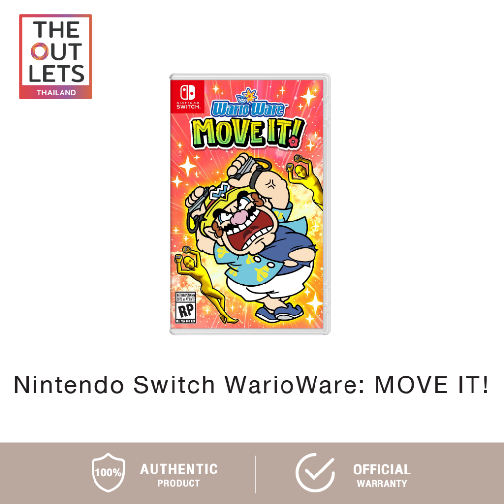 (สินค้าพร้อมส่งทันที)Nintendo Switch : WarioWare: MOVE IT!