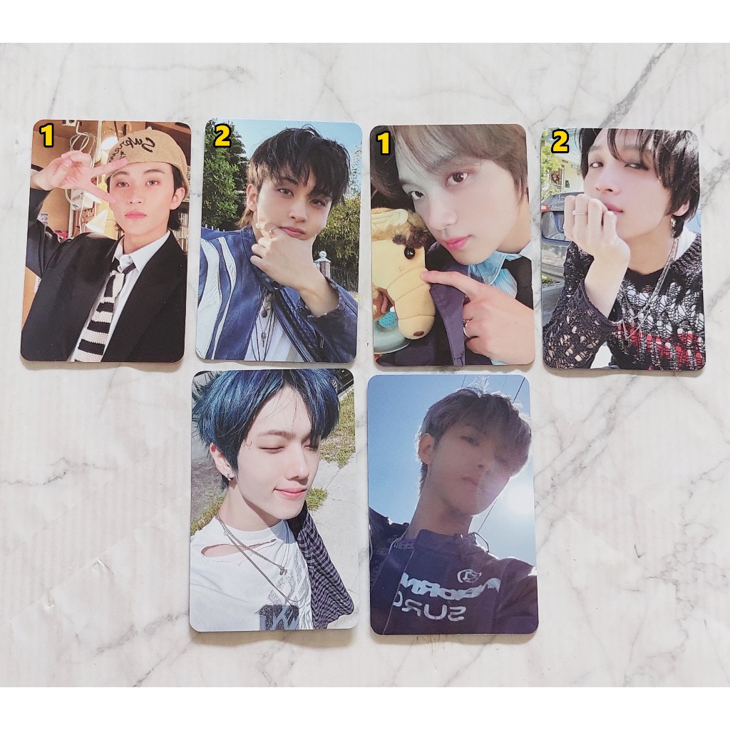 การ์ด ของแท้ จาก CD อัลบั้ม NCT DREAM - ISTJ Album พร้อมส่ง Card Kpop