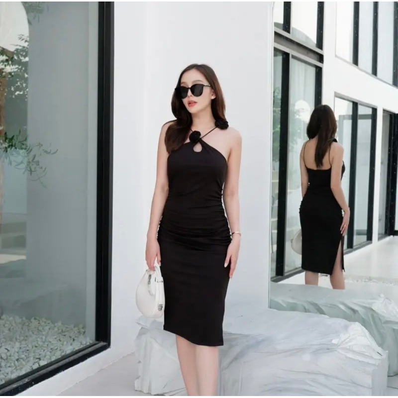 Jisoo dress เดรส flower