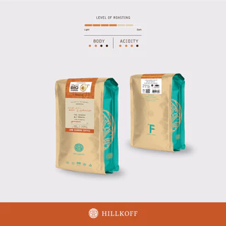 Hillkoff : เมล็ดกาแฟคั่ว อาราบิก้า คั่วกลาง ฮิลล์คอฟฟ์ Thai Espresso Arabica 100% ขนาด 500 g อราบิก้า เมล็ดกาแฟ เม็ดกาแฟ