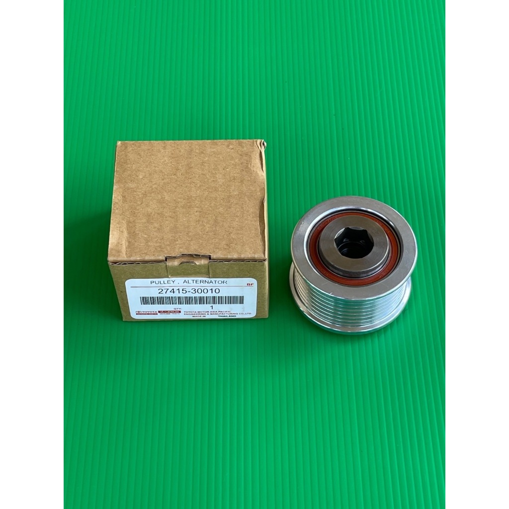 มูเล่ย์ไดชาร์จ แท้(27415-30010)ยี่ห้อTOYOTAรุ่น รถตู้ คอมมูเตอร์ 2KD,1KD(รูใน17มิล)ผู้ผลิต NSK JAPEN