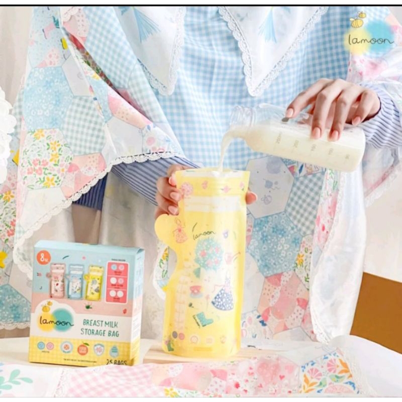 ถุงเก็บน้ำนมแม่ ลายน่ารักสุดคิ้วท์ ยี่ห้อ Lamoon,Toddler,Chitida ถุงหนาพิเศษ ซิปล็อค 3 ชั้น ปิดสนิท กันน้ำ กันอากาศเข้า ราคา ถูกที่สุด ดีลบีเคเค แกลเลอรีภาพที่ 7