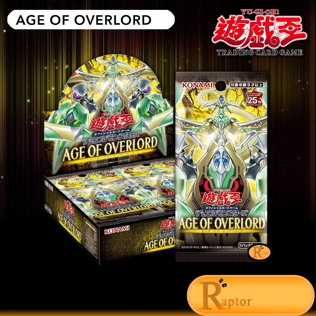 Age of Overlord [AGOV] (Yu-Gi-Oh! : บูสเตอร์บ็อก ยูกิโอ ลิขสิทธิ์แท้ ภาษาญี่ปุ่น) [RaptorzCards]