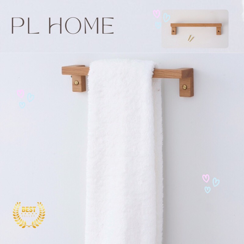 PL30 ที่แขวนผ้าขนหนู ราวตากผ้าขนหนู ที่แขวนผ้าขนหนู ในห้องน้ํา ติดผนัง ไม่ต้องเจาะ
