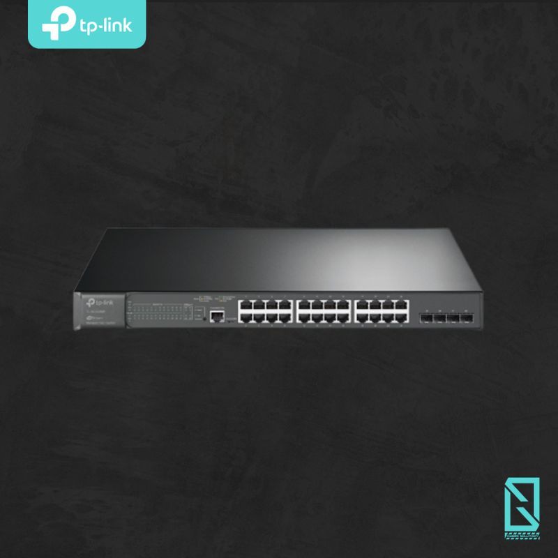 TP-Link TL-SG3428MP JetStream™ 28-Port Gigabit L2+ Managed Switch with 24-Port PoE+