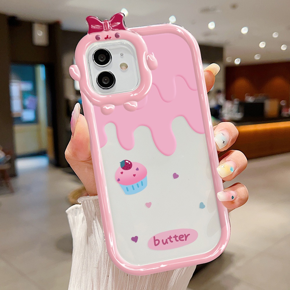 🔥แบบนิ่ม เคส for iPhone 11 13 14 Pro 12 pro 15 pro max 7 8 Plus XSMax 14 plus โทรศัพท์มือถือ ลายการ์ตูนมอนสเตอร์ สําหรับ - รูปที่ 4