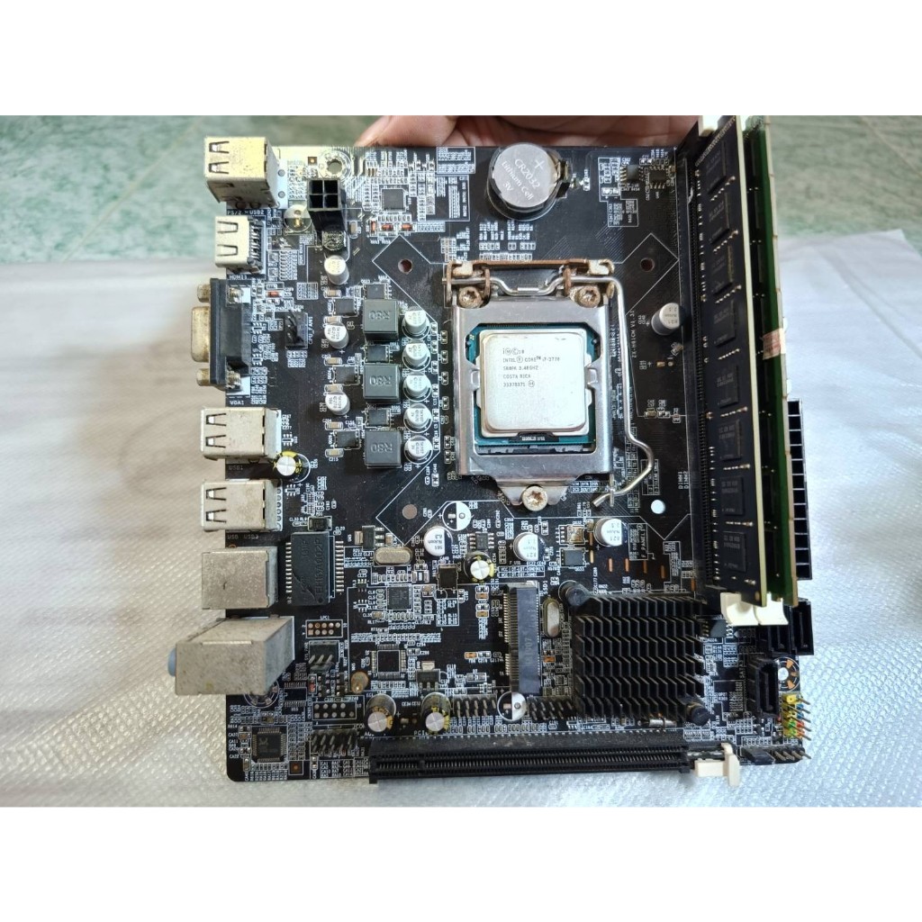 Intel Core i7 3770 พร้อม เมนบอร์ด กับแรม 16GB แถมฟรี ซีพียูคูลเลอร์ Tsunami THQ-1000 120W